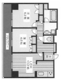 ラフィネ大崎 5階 間取り図