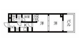 N'sパークレジデンス新宿御苑 1002 間取り図