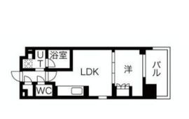 N'sパークレジデンス新宿御苑 1102 間取り図