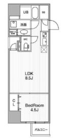 アーバンフラッツ池袋プレミアム 506 間取り図