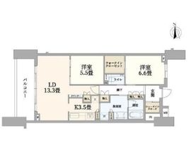 ブランズシティあざみ野 4階 間取り図