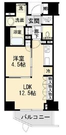 パークホームズ市谷薬王寺セントガレリア 1階 間取り図