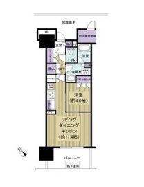 東京ミッドベイ勝どき 2階 間取り図