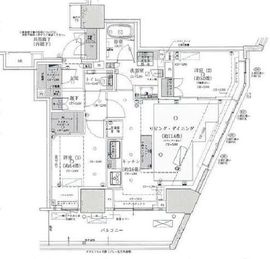 ブリリアタワー池袋West 12階 間取り図