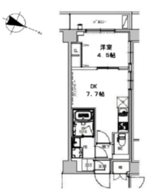 S-RESIDENCE瑞江 (エスレジデンス瑞江) 308 間取り図
