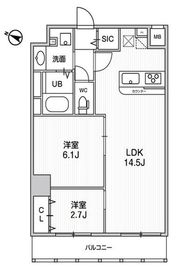 コンフォリア・リヴ志村三丁目 209 間取り図