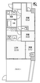 コンフォリア・リヴ志村三丁目 307 間取り図