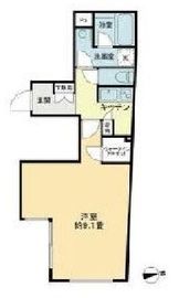 PREAS西大井 201 間取り図