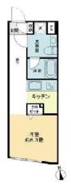 PREAS西大井 203 間取り図