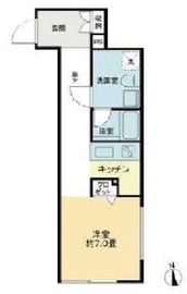 PREAS西大井 205 間取り図