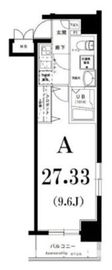 グリアス横浜プルミエール 5階 間取り図