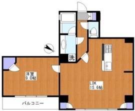 松濤イースト 2階 間取り図