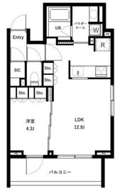 セジョリ高井戸 210 間取り図