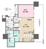 ザ・パークハウス中野タワー 8階 間取り図