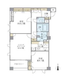 アパートメンツ東山 303 間取り図