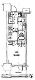 パークホームズ横濱関内 3階 間取り図