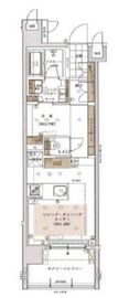 グラサージュ横濱桜木町フィオーレヴェール 2階 間取り図