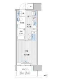 セントラーレ新城 202 間取り図