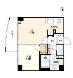 ルジェンテ吉祥寺 3階 間取り図