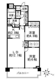 クリオ横浜杉田 2階 間取り図
