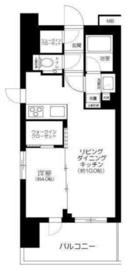 プレシス川崎レジデンス 15階 間取り図