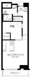 コートヒルズ高輪 4階 間取り図