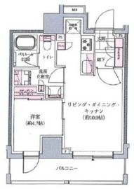 アトラス秋葉原アロマコート 13階 間取り図