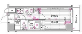 グランド・ガーラ横濱山下町 10階 間取り図