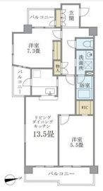 グリーンヒルズ目白 8階 間取り図