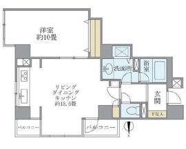 ノースウエストヒル 804 間取り図