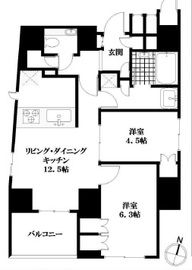 プレシス日本橋三越前mimuro 9階 間取り図