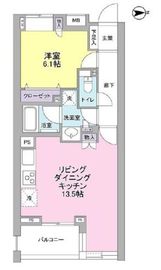 デュエット北千住マキア 209 間取り図