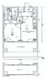 スカイコート渋谷神山町 10階 間取り図