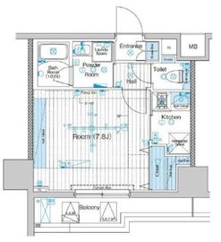 ブライズ方南町 6階 間取り図