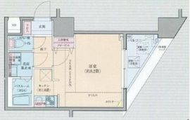 ロアール茅場町 2階 間取り図