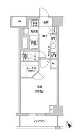 ラ・メージュ山下公園 702 間取り図