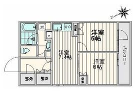 シンフォニーシティ荻窪 9階 間取り図