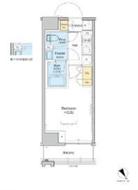 プラウドフラット清澄通り 408 間取り図