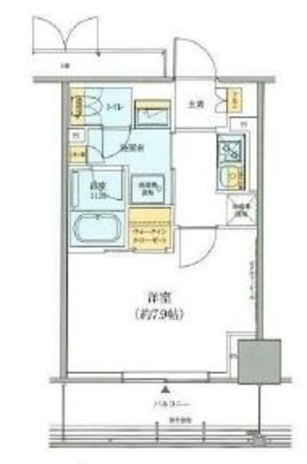 リージア海老名ビナフロント 1111 間取り図