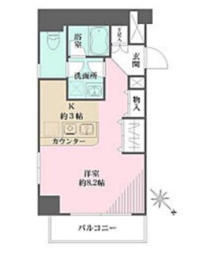 クリーンホームツルオカ 303 間取り図