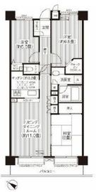 コスモ荻窪ロイヤルコート 5階 間取り図