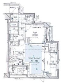 ピアース高田馬場 3階 間取り図