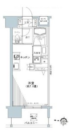 パークキューブ板橋本町 305 間取り図