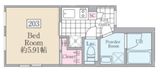 203 間取り図