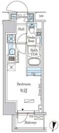 パークアクシス成増二丁目 206 間取り図