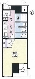 メインステージカテリーナ恵比寿駅前 7階 間取り図