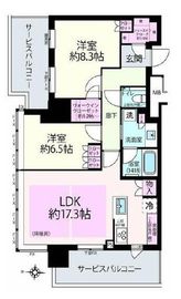 THE YOKOHAMA FRONT TOWER (ザ・ヨコハマフロントタワー) 39階 間取り図