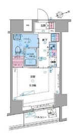 ジェノヴィア駒込駅グリーンヴェール 4階 間取り図