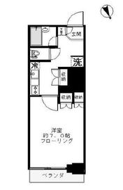 サンウッド文京千駄木フラッツ 2階 間取り図