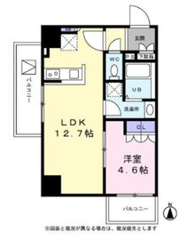 エムフラット秋葉原 602 間取り図